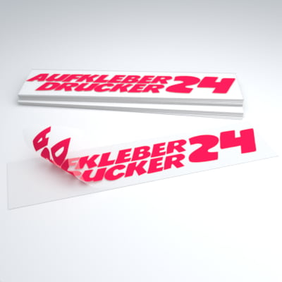 Klebebuchstaben matt 